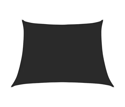 Saulessargs, 160 G/M², Melns, 4/5X3 M, Hdpe Vidaxl
