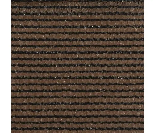 Saulessargs, 160 G/M², Brūns, 2,5X2,5 M, Hdpe Vidaxl