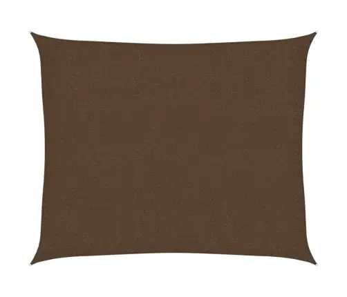Saulessargs, 160 G/M², Brūns, 2,5X3 M, Hdpe Vidaxl