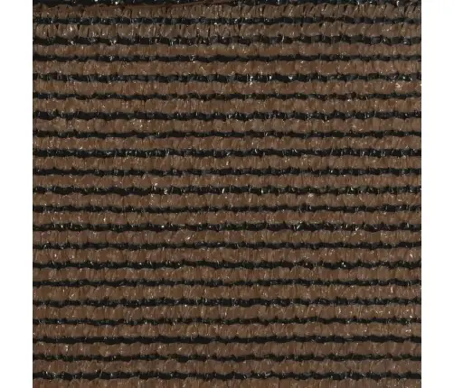 Saulessargs, 160 G/M², Brūns, 5X7 M, Hdpe   Vidaxl