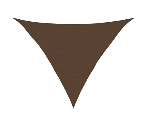 Saulessargs, 160 G/M², Brūns, 5X5X6 M, Hdpe Vidaxl