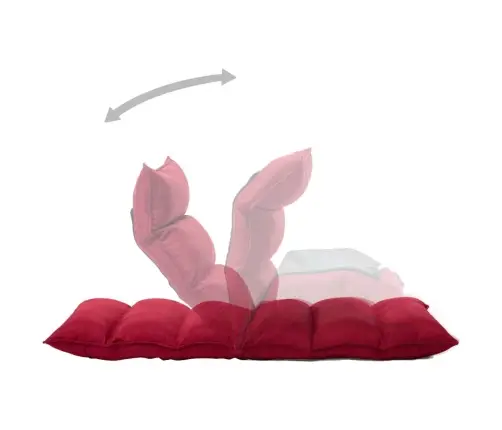 Kokkupandav Põrandatool, Veinipunane, Kangas