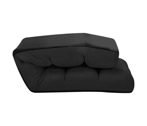 Salokāms Grīdas Krēsls, Melna Mākslīgā Āda Vidaxl