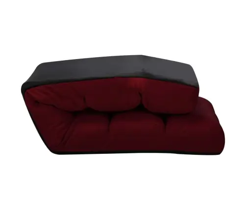 Sulankstomas Čiužinukas-Kėdė, Raudono Vyno Spalva, Dirbtinė Oda