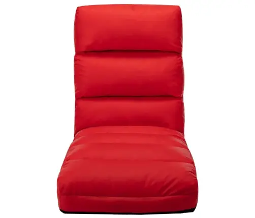 Sulankstomas Čiužinukas-Kėdė, Raudonos Spalvos, Dirbtinė Oda