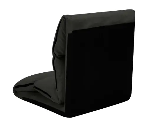 Sulankstomas Čiužinukas-Kėdė, Juodos Spalvos, Mikropluoštas