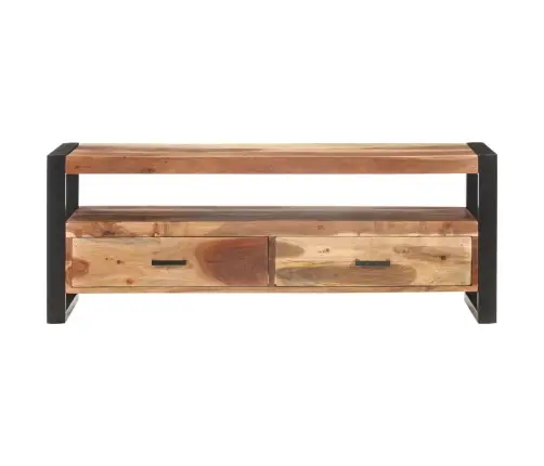 Televizoriaus Staliukas, 120X35X45cm Mediena Su Medaus Apdaila