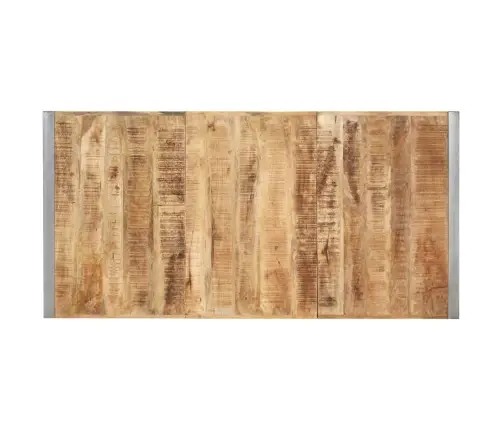 Söögilaud, 200 X 100 X 75 cm Töötlemata Mangopuit