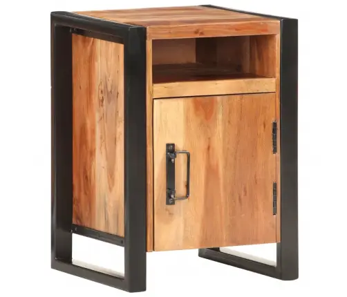 Naktinė Spintelė, 40X35X55cm Akacijos Medienos Masyvas