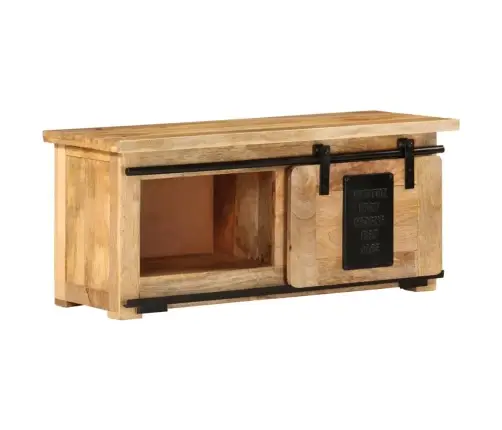 Tv Skapītis, 90X35X40 Cm, Mango Masīvkoks Vidaxl