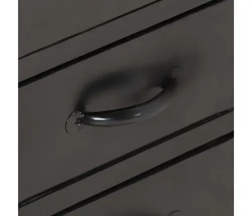 Kumode, 110X30X65 Cm, Neapstrādāts Mango Masīvkoks, Tērauds Vidaxl