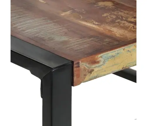 Virtuves Galds, 140X140X75 Cm, Pārstrādāts Masīvkoks Vidaxl