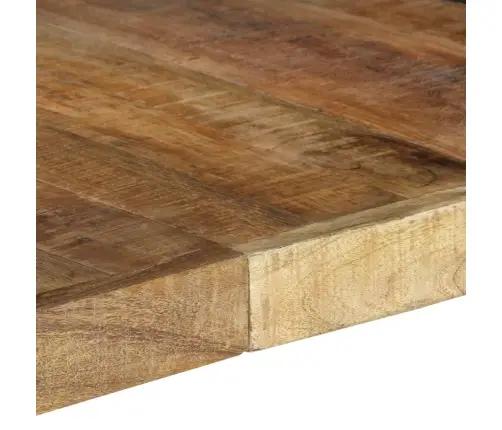 Virtuves Galds, 140X140X75 Cm, Neapstrādāts Mango Koks Vidaxl