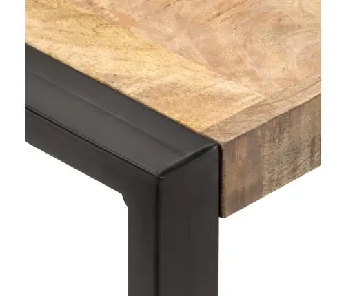 Virtuves Galds, 70X70X75 Cm, Neapstrādāts Mango Masīvkoks Vidaxl