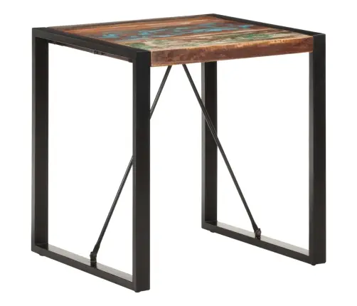 Valgomojo Stalas, 70X70X75cm Perdirbtos Medienos Masyvas