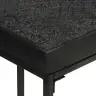 Konsoles Galds, Melns, 110X35X76 Cm, Akācijas Un Mango Koks Vidaxl