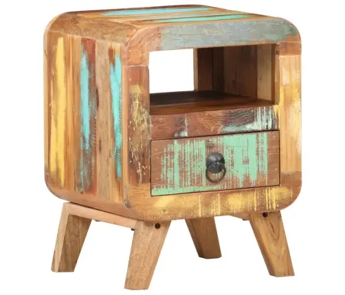 Naktsskapītis, 30X30X41 Cm, Pārstrādāts Masīvkoks Vidaxl