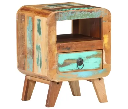 Naktsskapītis, 30X30X41 Cm, Pārstrādāts Masīvkoks Vidaxl