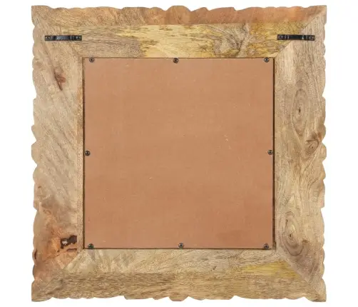 Veidrodis, 50X50cm Mango Medienos Masyvas