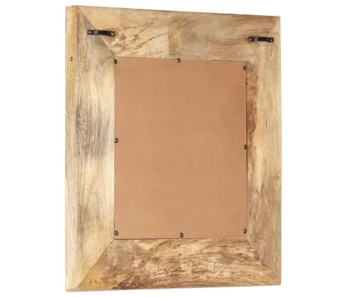 Spogulis, 50X50X2,5 Cm, Ar Kokgriezumiem, Mango Masīvkoks Vidaxl