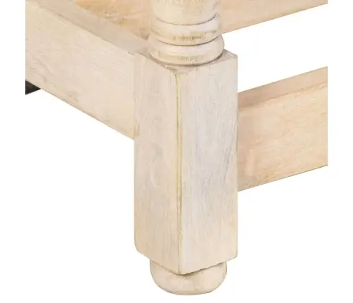 Virtuves Galds, Apaļš, 110X76 Cm, Mango Masīvkoks Vidaxl