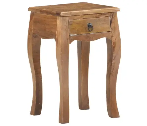 Naktsskapītis, 28X28X46 Cm, Mango Masīvkoks Vidaxl