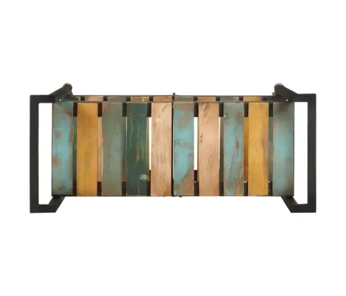 Virtuvės Vežimėlis, 87X36X81cm Perdirbtos Medienos Masyvas