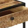 Konsoles Galdiņš, 100X35X75 Cm, Mango Masīvkoks Vidaxl
