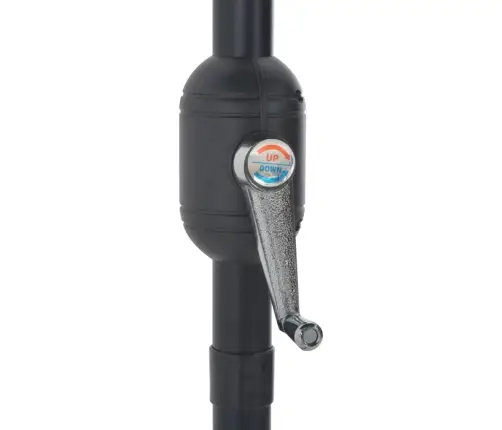 Balkona Saulessargs Ar Alumīnija Kātu, Melns, 300X155X223 Cm Vidaxl