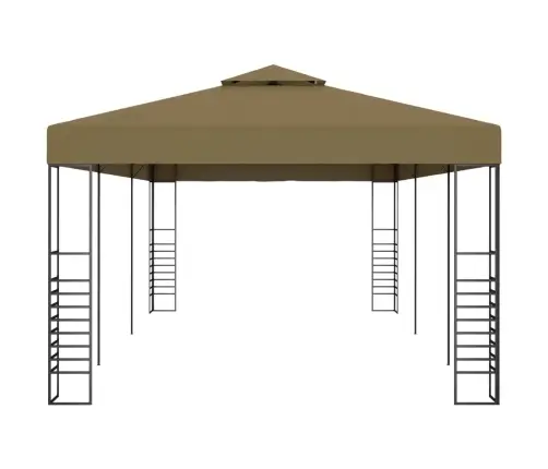Dārza Nojume, 6X3X2,7 M, Pelēkbrūna, 180 G/M² Vidaxl