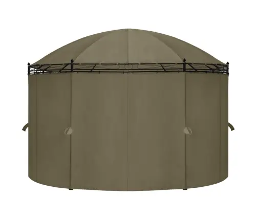 Pavėsinė Su Užuolaidomis, Taupe, 520X349X255cm 180G/M²