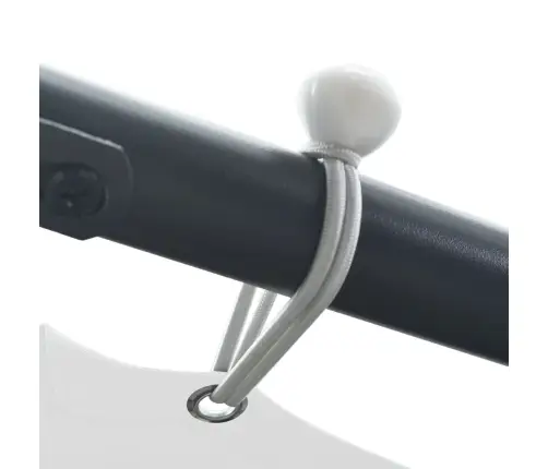 Varjualune 3 X 3 X 2,6 M Valge 180 G/M²