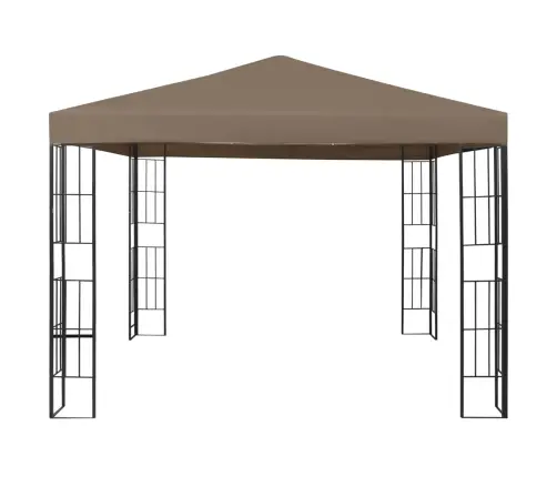 Dārza Nojume, 3X3 M, Pelēkbrūna Vidaxl