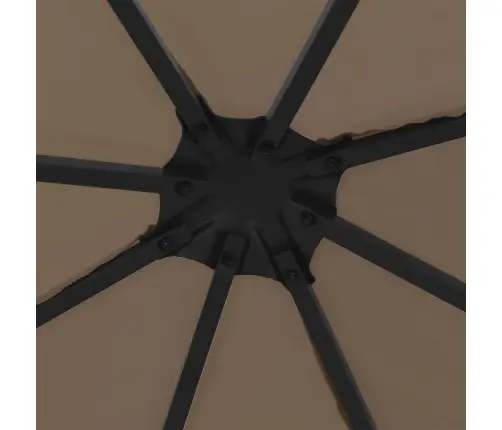 Dārza Nojume, 3X3 M, Pelēkbrūna Vidaxl