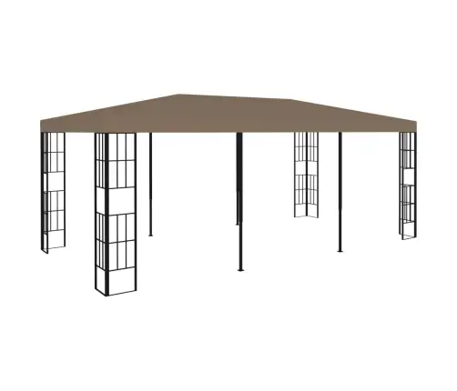 Dārza Nojume, 6X3 M, Pelēkbrūna Vidaxl