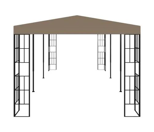 Dārza Nojume, 6X3 M, Pelēkbrūna Vidaxl