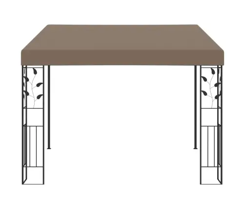 Seinale Kinnitatav Varjualune 3 X 3 X 2,5 M, Pruunikashall