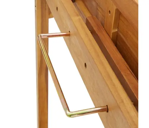 Balkono Baro Staliukas, 90X37X122,5cm Akacijos Masyvas