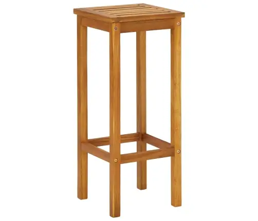 Baro Baldų Komplektas Balkonui, 3 Dalių, Akacijos Masyvas