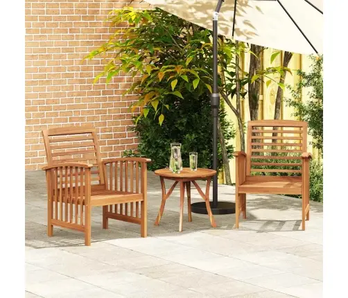 Dārza Krēsli, 2 Gab., Akācijas Masīvkoks Vidaxl