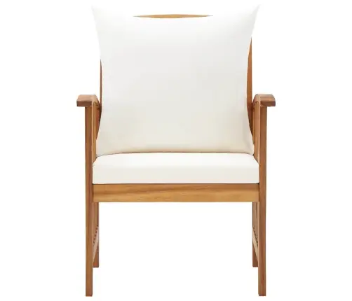 Dārza Krēsli Ar Matračiem, 2 Gab., Akācijas Masīvkoks Vidaxl