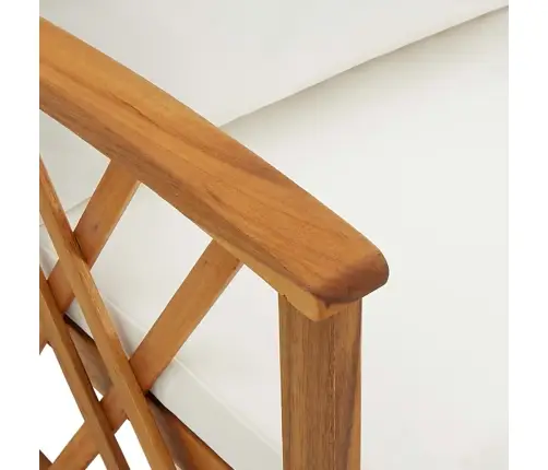 Dārza Krēsli Ar Matračiem, 2 Gab., Akācijas Masīvkoks Vidaxl