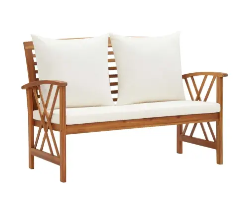 Dārza Sols Ar Spilveniem, 119 Cm, Akācijas Masīvkoks Vidaxl