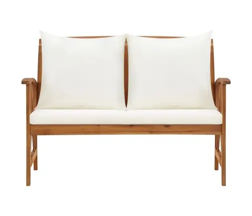 Dārza Sols Ar Spilveniem, 119 Cm, Akācijas Masīvkoks Vidaxl