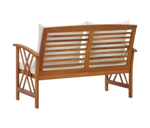 Dārza Sols Ar Spilveniem, 119 Cm, Akācijas Masīvkoks Vidaxl