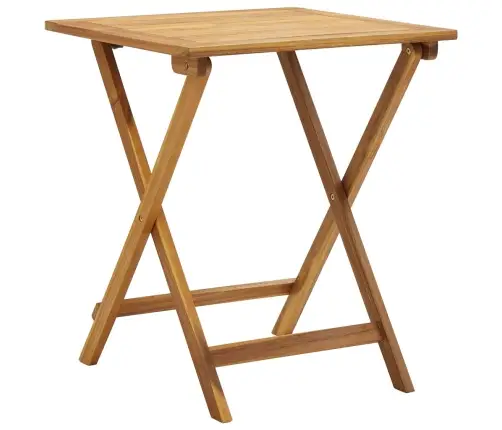 3-Daļīgs Bistro Mēbeļu Komplekts Ar Matračiem, Akācijas Koks Vidaxl