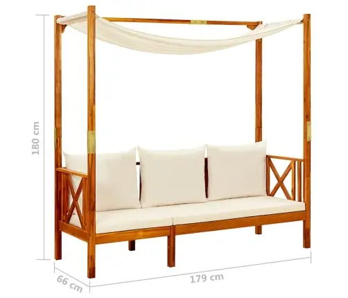 Dārza Sols Ar Jumtiņu, Akācijas Masīvkoks Vidaxl Dārza Sols Ar Jumtiņu, Akācijas Masīvkoks Vidaxl