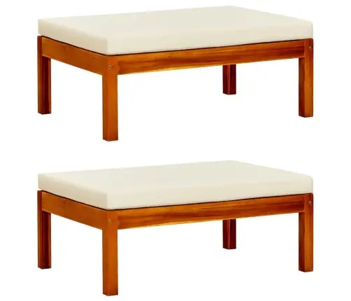 Dārza Kājsoliņi, 2 Gab., Akācijas Masīvkoks Vidaxl