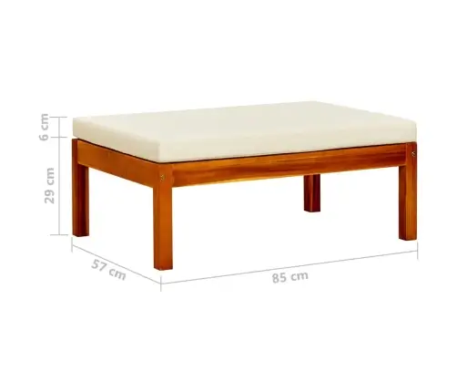 Dārza Kājsoliņi, 2 Gab., Akācijas Masīvkoks Vidaxl