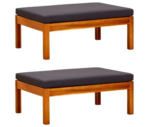 Sodo Pakojos, 2Vnt., Akacijos Medienos Masyvas